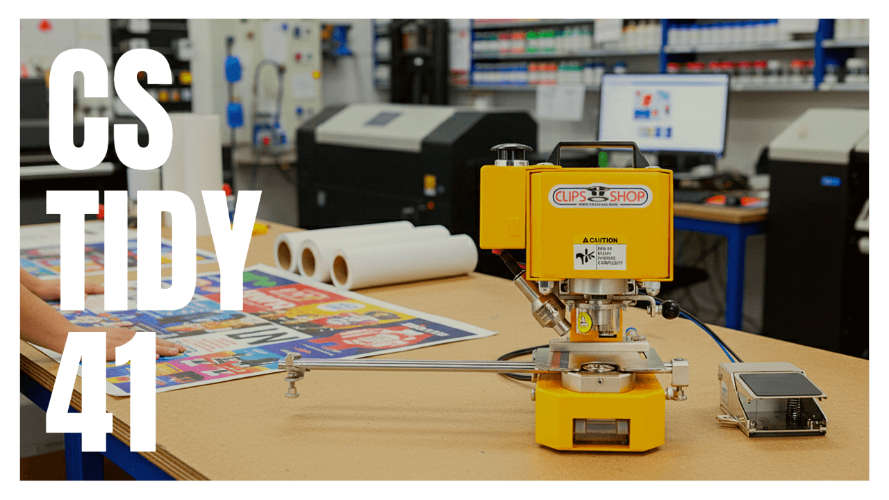 CS-TIDY-41: The Most Popular Pneumatic Machine in ClipsShop History