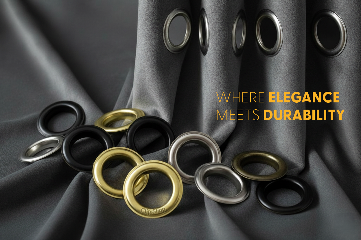 ClipsShop Curtain Eyelets: Where Elegance Meets Durability